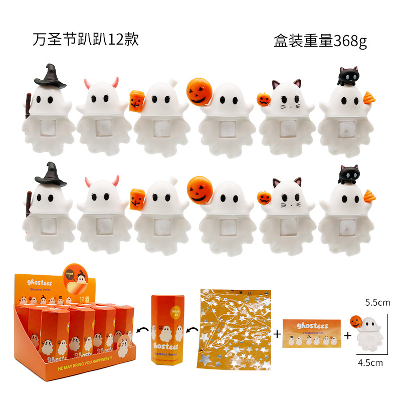 Figura Sorpresa en Caja Ciega, Empaquetada Individualmente, Decoración para Coche, Juguete Moderno para Escritorio, Muñeco de Gato en Caja Ciega, Soporte para Teléfono.