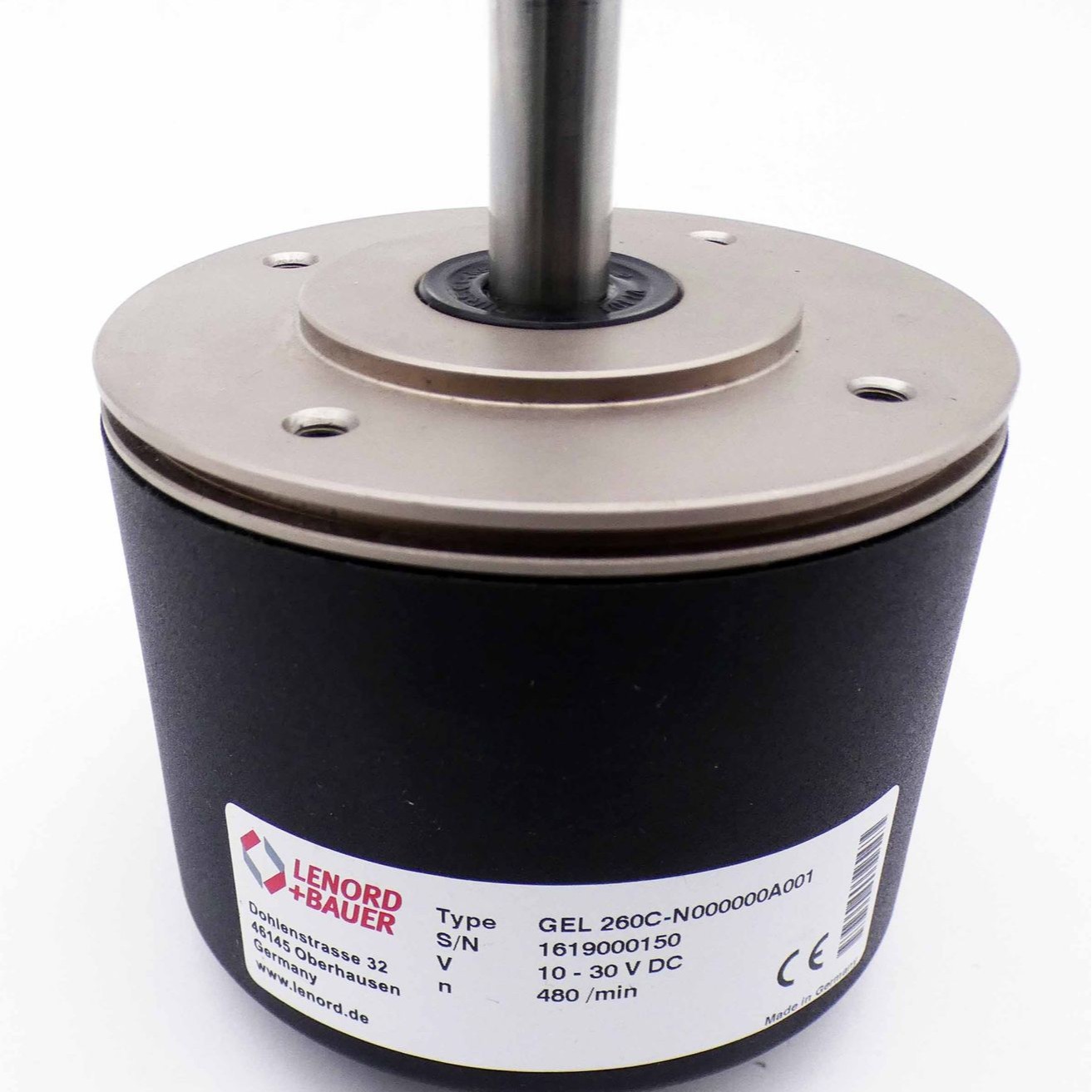 德国LENORD+BAUER 编码器  GEL2442KN1G5A600-E 先咨询再订期货