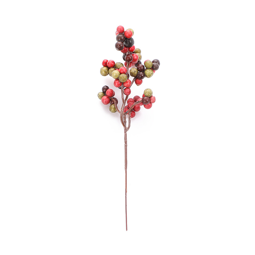 Christmas decoration supplies living room home holiday decoration simulation Christmas rich fruit red fruit cuttings wholesale 4