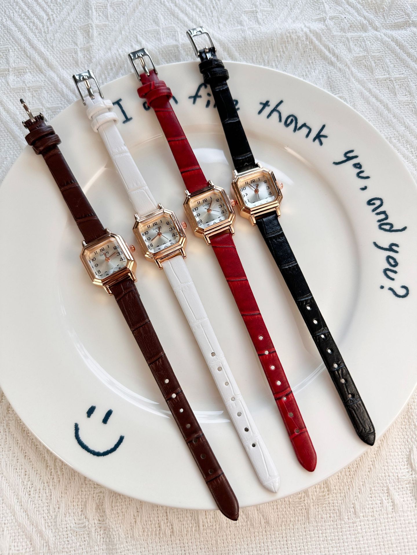 Concealed Buckle Buckle Style Casual Geometric Concealed Buckle Quartz Women's Watches
