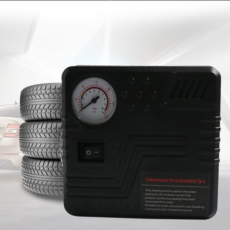 Colección de bombas de aire inalámbricas para automóviles, bombas de aire portátiles para automóviles, infladores de neumáticos eléctricos para automóviles pequeños.
