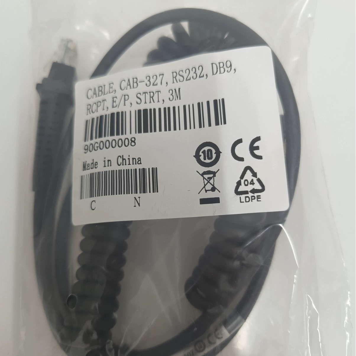 Подходит для прочного кабеля GDRS 2323m серии Datalogic 210041302130QD для сканера штрих-кодов.