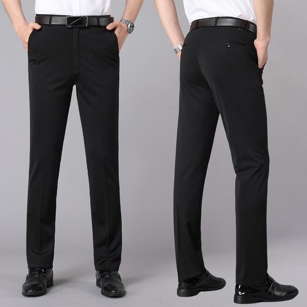 Silk summer thin casual trousers
