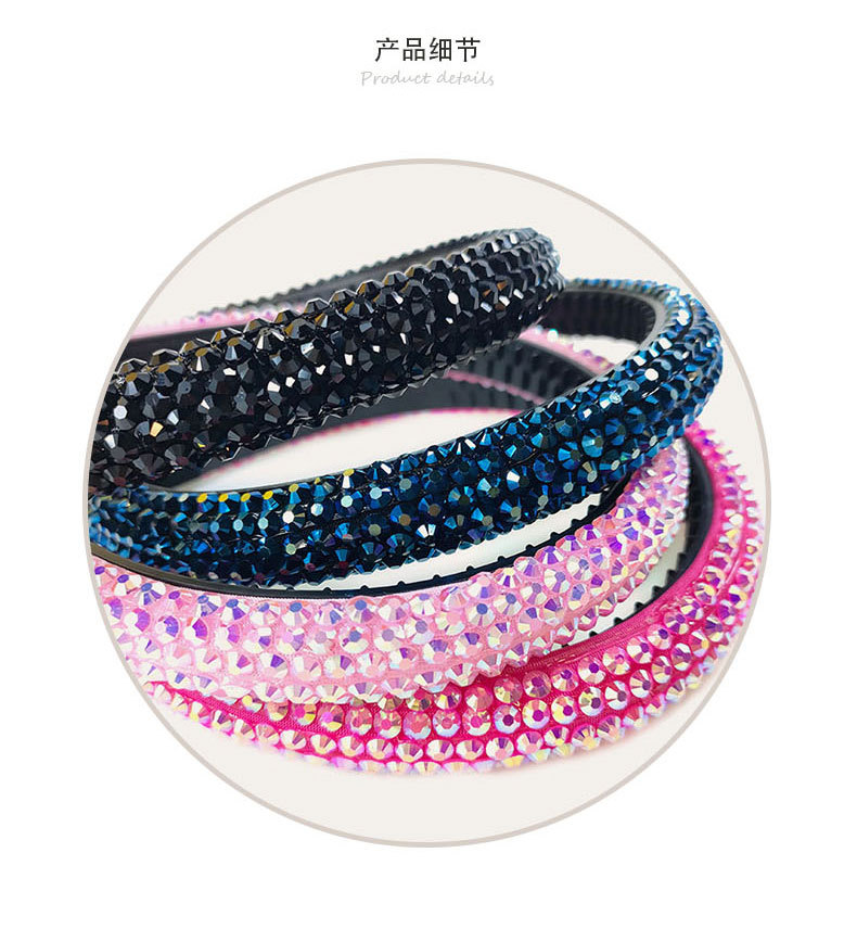 Baroque Color Rhinestone Headband display picture 4