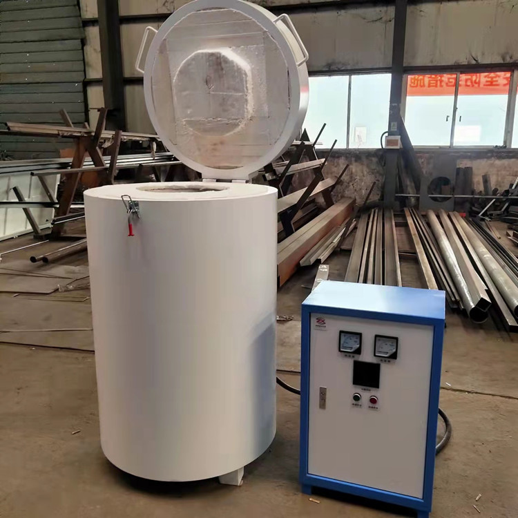 1400度电加热井式电阻炉 升温快立式井式炉 硅碳棒井式炉