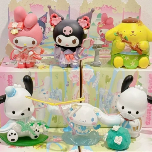 Минифигурка-кукла Sanrio, коллекционный набор, блайнд-боксы, варианты 6–8 шт.