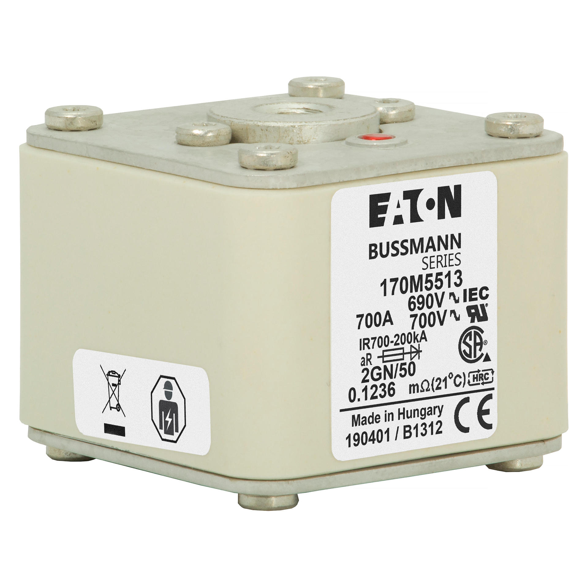 美国Bussmann熔断器170M5509