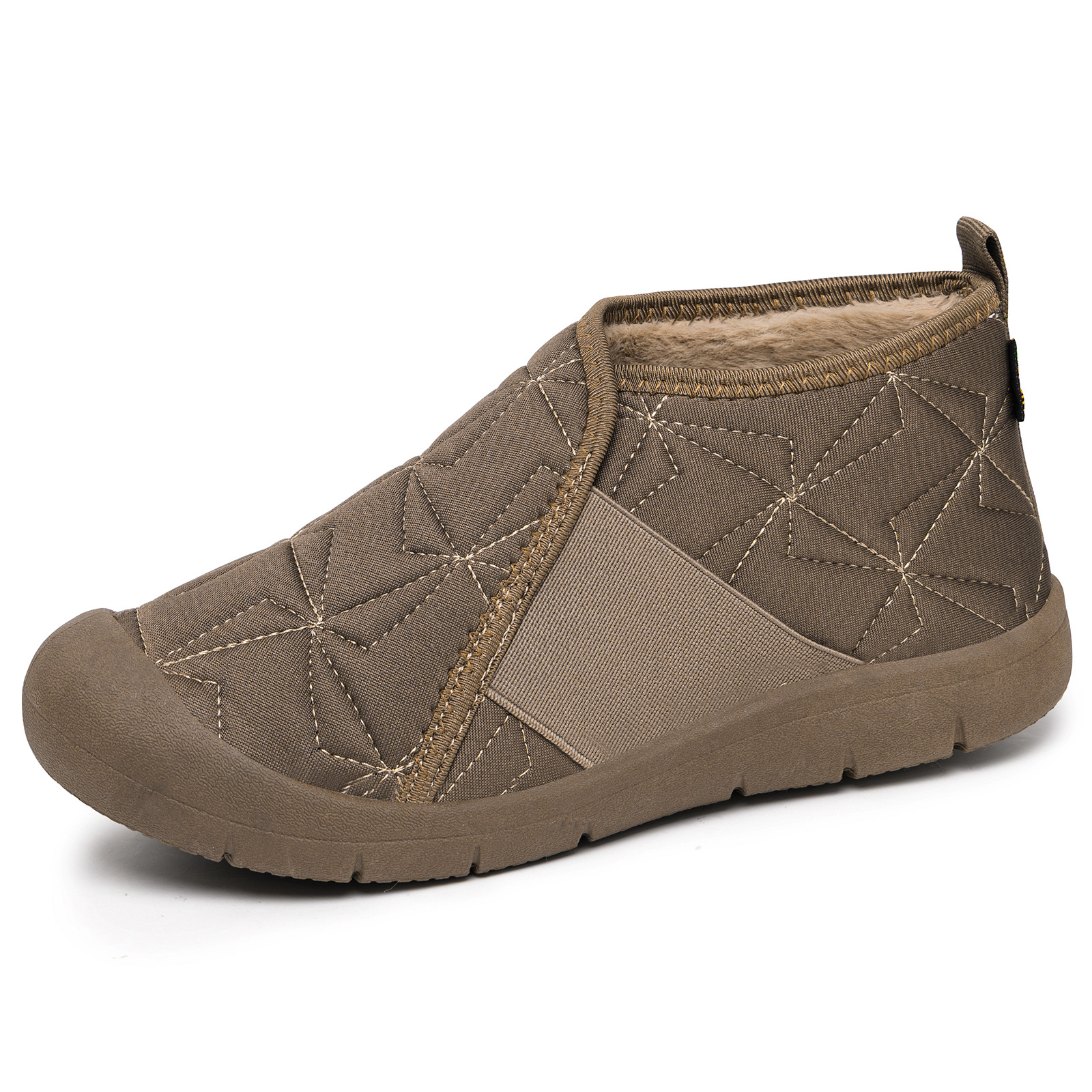 Zapatos de algodón para mujeres nuevas botas cálidas y botas de nieve gruesas casuales, botas de algodón para mujeres, botas cómodas a prueba de frío