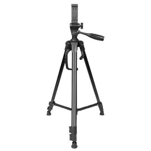 Factory direct supply camera tripod aluminum alloy photography bracket mobile live broadcast bracket 3366 lifting tripod