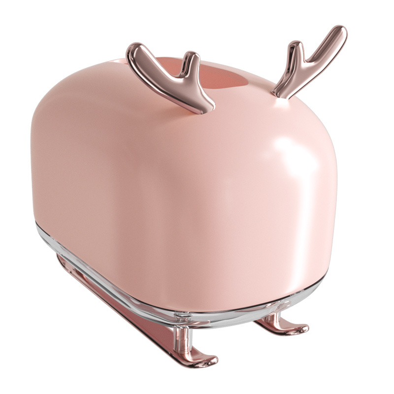 Caja de pañuelos de escritorio de lujo ligero caja de almacenamiento de pañuelos Estilo nórdico ins hogar sala de estar comedor mesa de café caja de almacenamiento simple