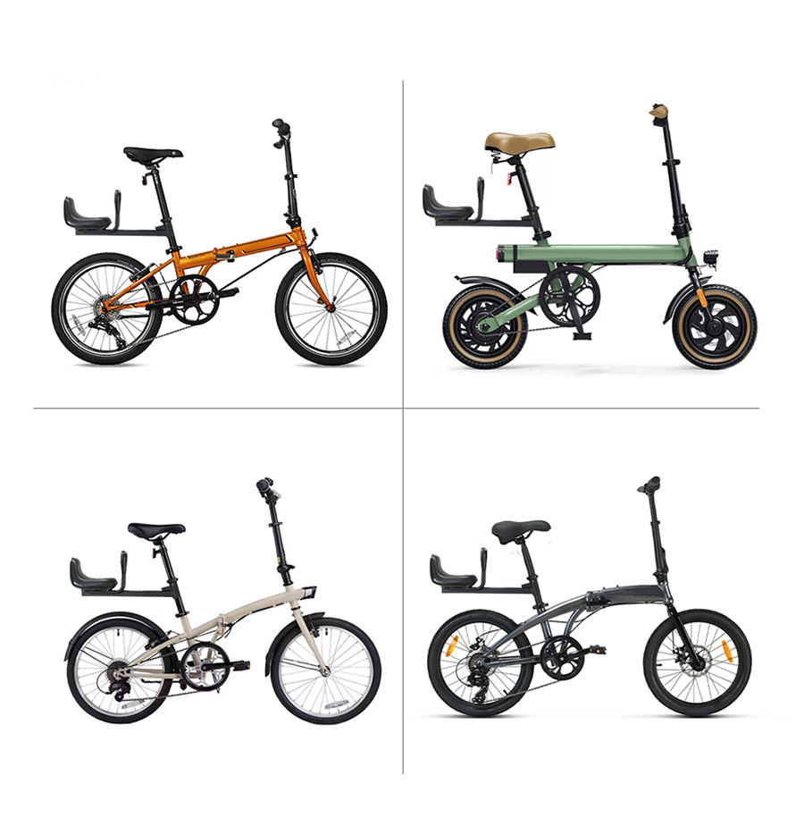 Cross-Border Amazon Electric Bicycle Rear Quick-Release Child Seat Bicycle Baby Seat Removable Stool