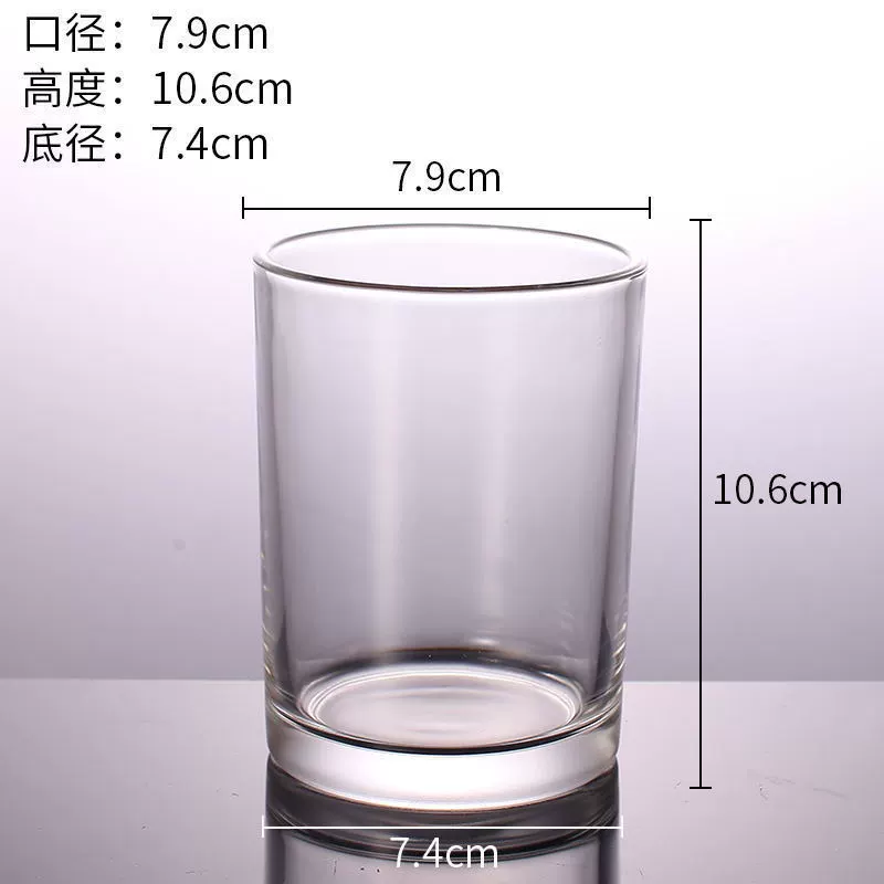 Aromatherapy, glass atmospheric transparent candle, Amazon