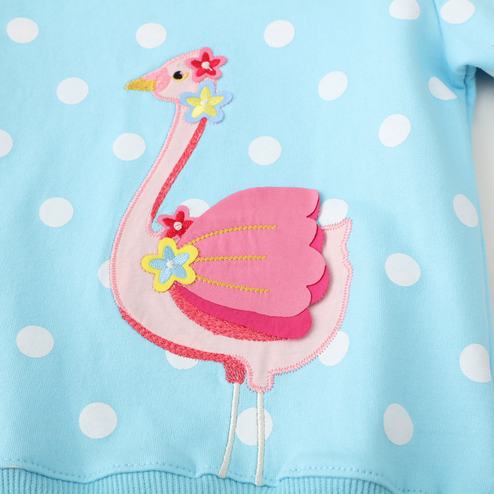Süß Flamingo Baumwolle Hoodies & Pullover display picture 4