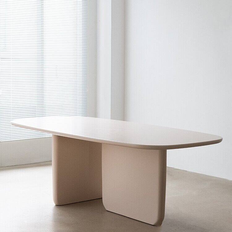 Nordic Solid Wood Personalized Office Desk, Conference Long Table, Simple Modern Training Table, Creative Negotiation Table, Workbench