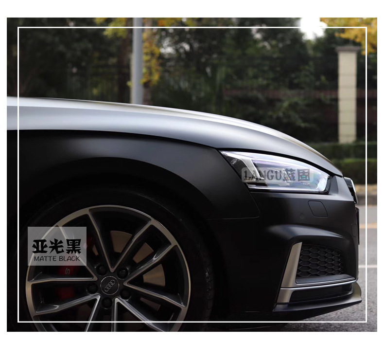 Car Color Changing Film Carbon Fiber Sticker Film Body Roof Black Car Cover Interior Central Control Network Motorcycle Ab Column