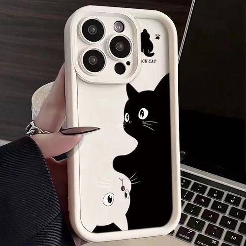 Personalized Cat Case for Apple iPhone 13 Pro Max 14 Plus Cartoon Soft Case 15 Cute iPhone xs Max Personalized