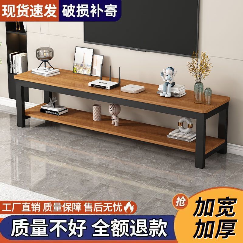 电视柜简约小户型仿大理石轻奢卧室地柜客厅出租房组合柜一件跨境