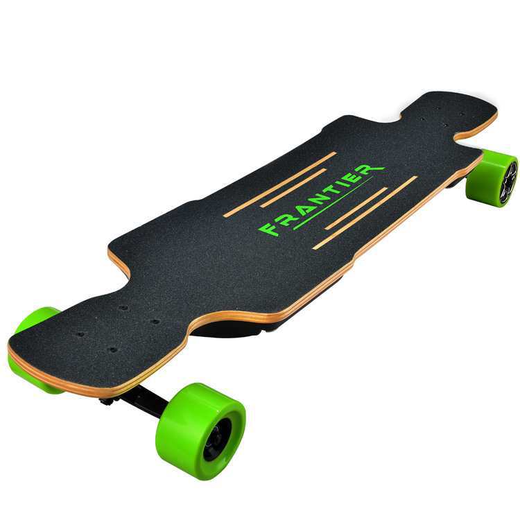 Wireless Remote Control Electric Four-Wheel Scooter Longboard Road Street Skateboard Motor Hub Complete Board