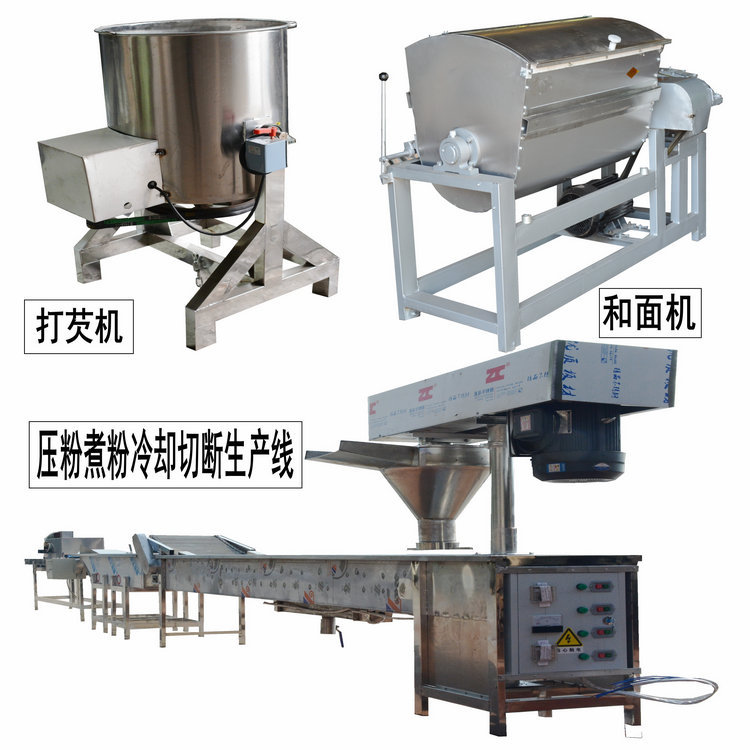 宁夏流水线洋芋粉条机 手擀粉机  空心粉耗子机参数