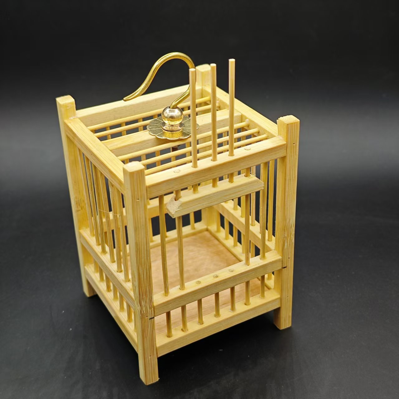 사각 구리 후크 단일 케이지 [지원 없음] 식품 그릇 8*8*8cm