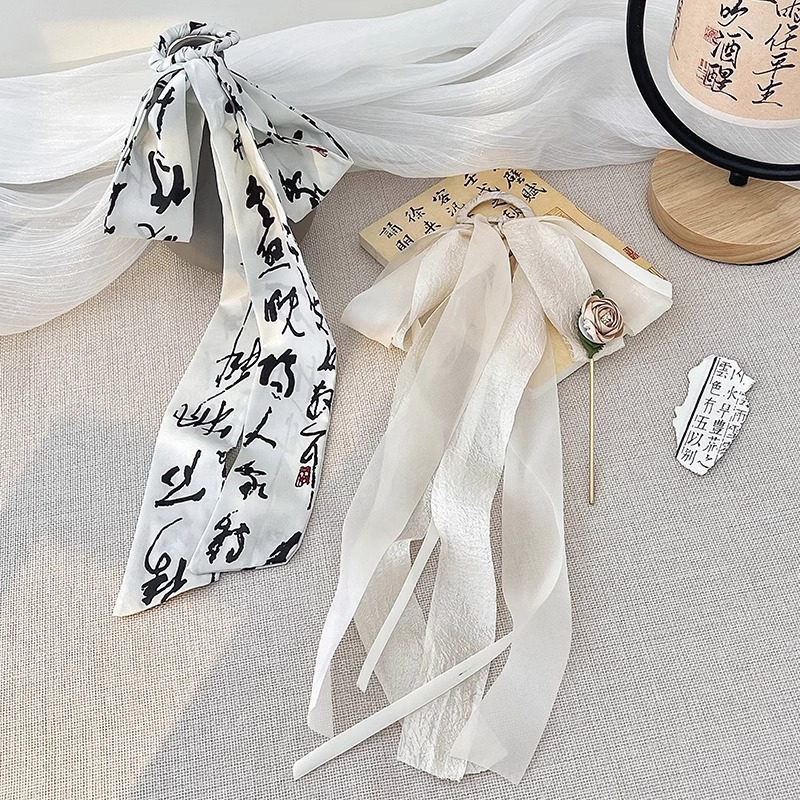 2025 nuevo estilo antiguo vestido chino adornamiento para el cabello nuevo estilo chino arco bandeja clip para el cabello temperamento de niños clip para el cabello