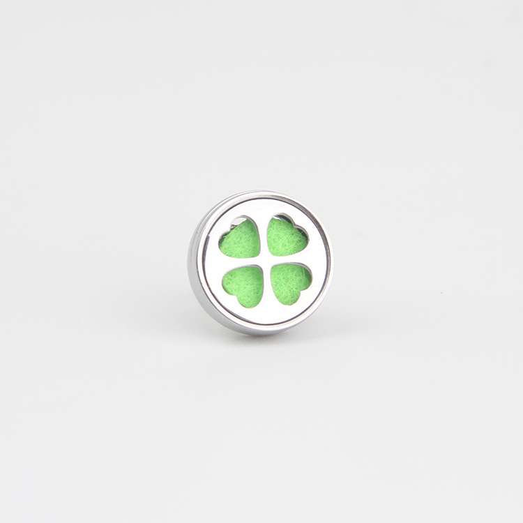 Aromaterapia piedra hebilla fragancia válvula de respiración clip Perfume Aceite Esencial pecho pin hebilla de acero inoxidable logotipo Hong Kong, Macao y Taiwán tiro especial image 12