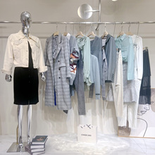 纳纹女装外套清货2023秋冬品牌女装专柜断码正品服装厂家一手货源