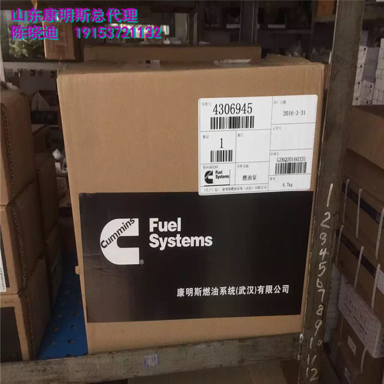 徐工GR300A平地机适配4306945燃油泵配件维修保养