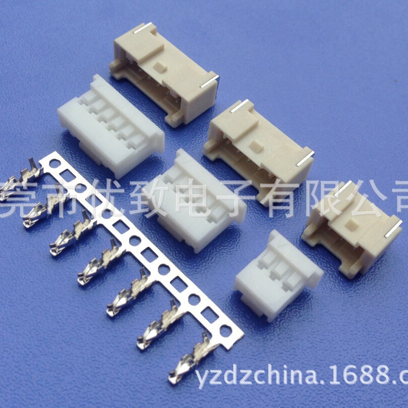 PAP2.0针座  PAP胶壳 2.0带锁针座 PAP卧贴 2.0立贴 PAP2.0端子