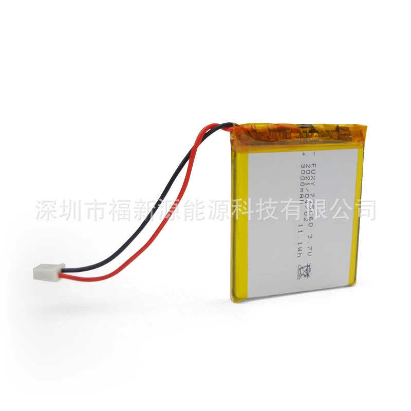 Аккумуляторы перезаряжаемые: 505060 2000mAh; 635060 704560 2700mAh; 755060 3000mAh
