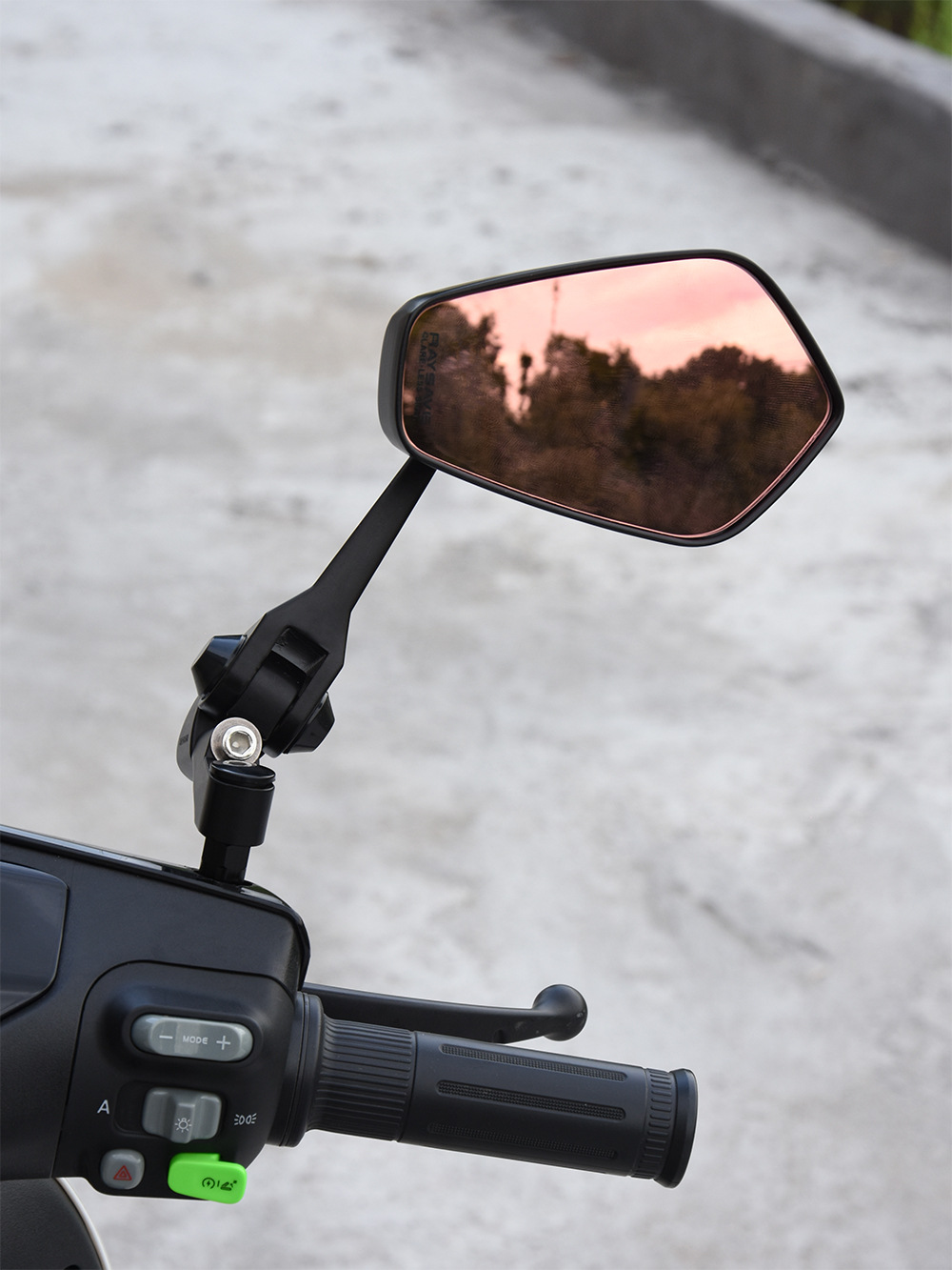 Suitable for No.9 M95C/F90m/M85c Mavericks u2 Motorcycle Electric Vehicle Aos3 Rearview Mirror Modification Mirror