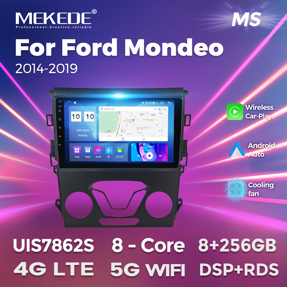 适用于Ford Fusion 13-19款福特蒙迪欧Mondeo 安卓车载中控导航仪