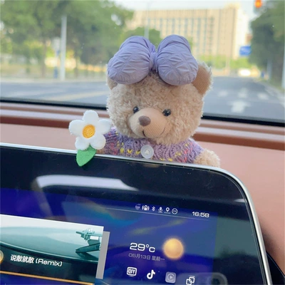 table car decoration car – Car ornaments - foreign-style-bear-screen-ornaments-18