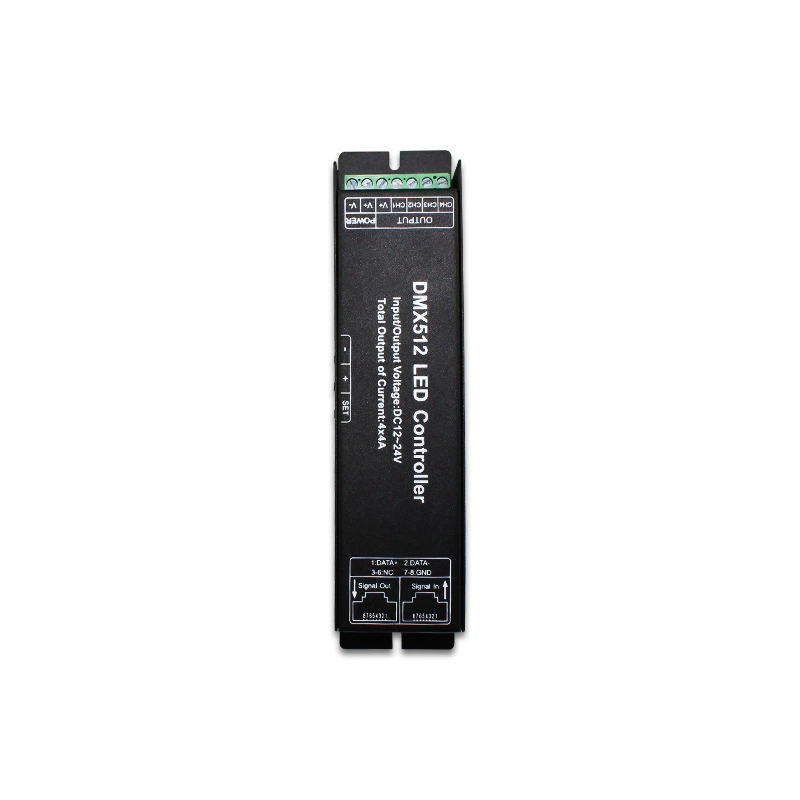Фабричная прямые продажи 4-канальные декодер DMX512 RGBW контроллер DMX контроллер сценический инженер DXM главный контроллер