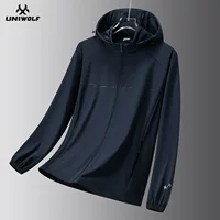 War Wolf True Color UPF50 + Одежда для защиты от солнца для пар, летняя тонкая дышащая анти-УФ-растягивающаяся одежда из ледяного шелка для мужчин
