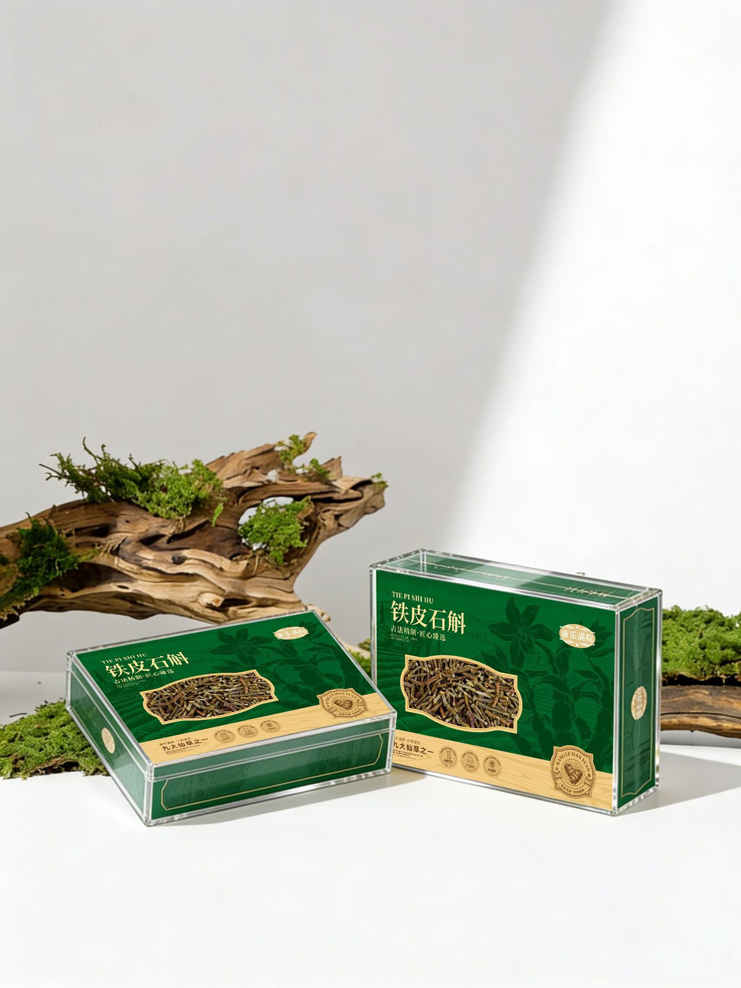 Dried Dendrobium Stems Tiepi Shihu Fengdou 100g Gift Box Chinese Herbal Wellness in use