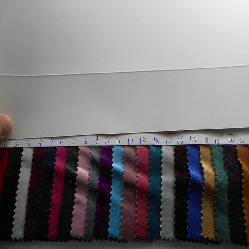 240g丽丝绒加厚仿天鹅绒全涤 意大利绒超柔服装家私玩具鞋包面料