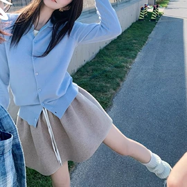 时尚休闲套装;女式针织衫;连衣裙