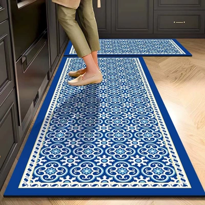 Mats, Home Kitchen Stain-Resistant, Water-Absorbing | Avtomobil döşəmə paspasları - rytc-50-technical-cloth-rubber-sole-40x-60cm-one-piece
