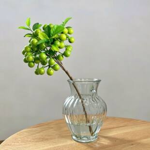 Simulated flowers, green fruits, plant fruits, fortune berries, home desktop and bedroom ornaments, bouquets and flower materials