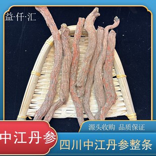 大货批发中药材四川中江丹参精选原产地无硫熏新货大条-阿里巴巴