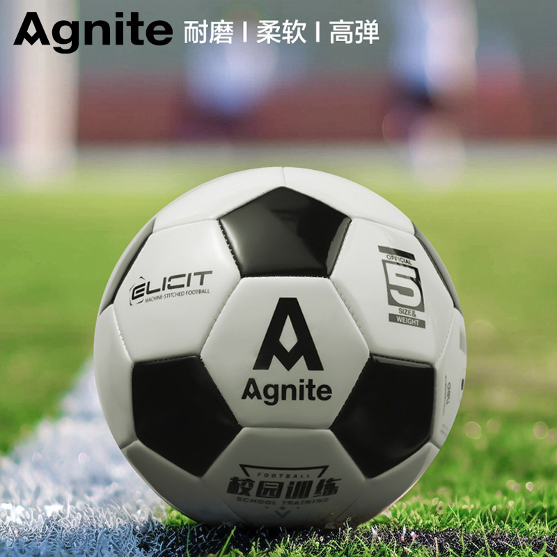 Deli Angnet F1203 Football No. 5 Machine-Stitched for Students, Children, and Adults for Training, Exams, Matches, and Physical Education Classes