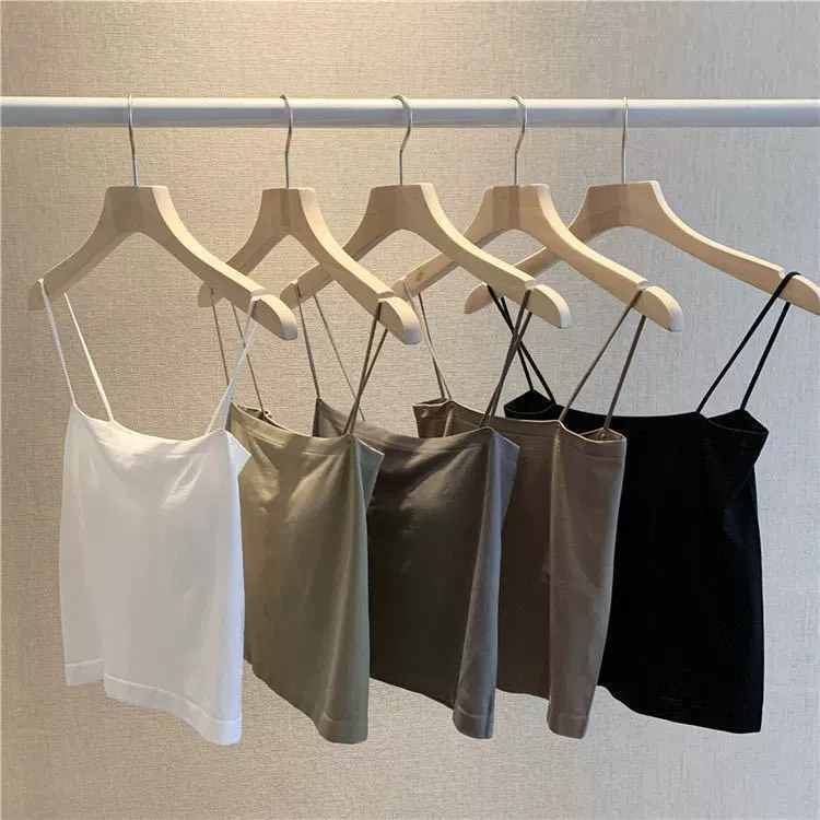 Красота спины без стального кольца тонкий ремень Ice Silk бесшовный цельный камзол нагрудная накладка фиксированная чашка верхняя одежда база женский сплошной цвет