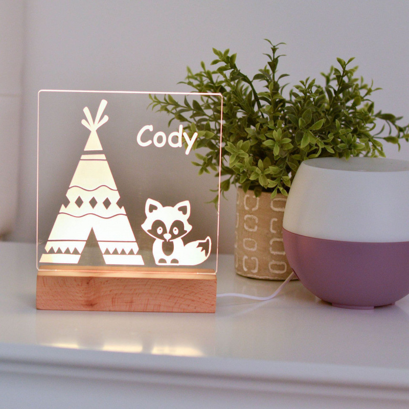 越境電子商取引 POD 新しいユニークな 3D ナイトライト Etsy クリスマスギフト子供のための創造的な漫画のホリデーギフト|undefined