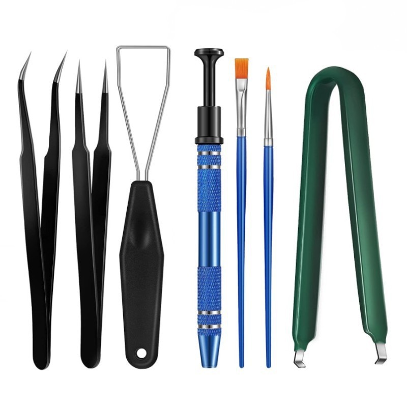 钢丝拔键器换键帽取键器机械键盘清洁工具套装清理拔轴器起拔器