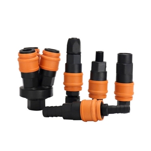J8 Pneumatic Tool Air Pipe Quick Connector Type Fast Sp Plastic Steel Air Compressor Accessories Pom Self-Locking Plug Pu Connector Cg3