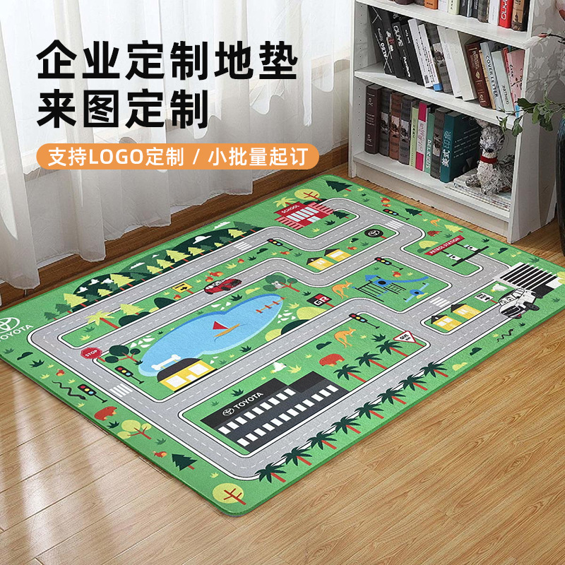 Customized Corporate Logo Floor Mats and Carpets, Factory Direct Supply, Brand Logo Oem, Wholesale for Promotional Activities