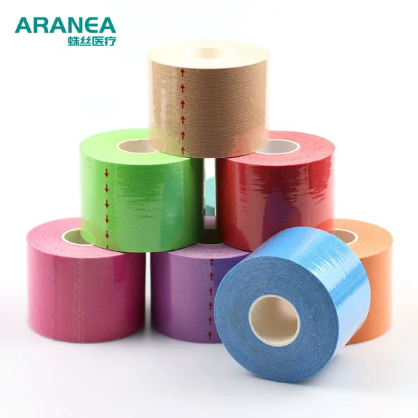 Cross-Border Direct Supply of Pre-Cut Sports Tape, Knee Pads, Basketball Protective Kinesiology Tape, Men's Bandages, Ankle Pads, Muscle Tape