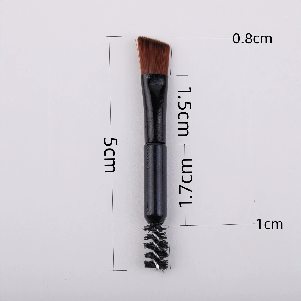 Makeup Brush Set, 11-Piece Multi-Tool Kit, aluminum ferrule, assorted eye & lip tips