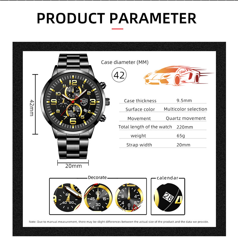 DEYROS Gold Watch
